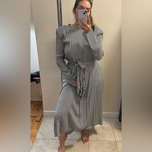 Stripped black and white dress from Something Navy